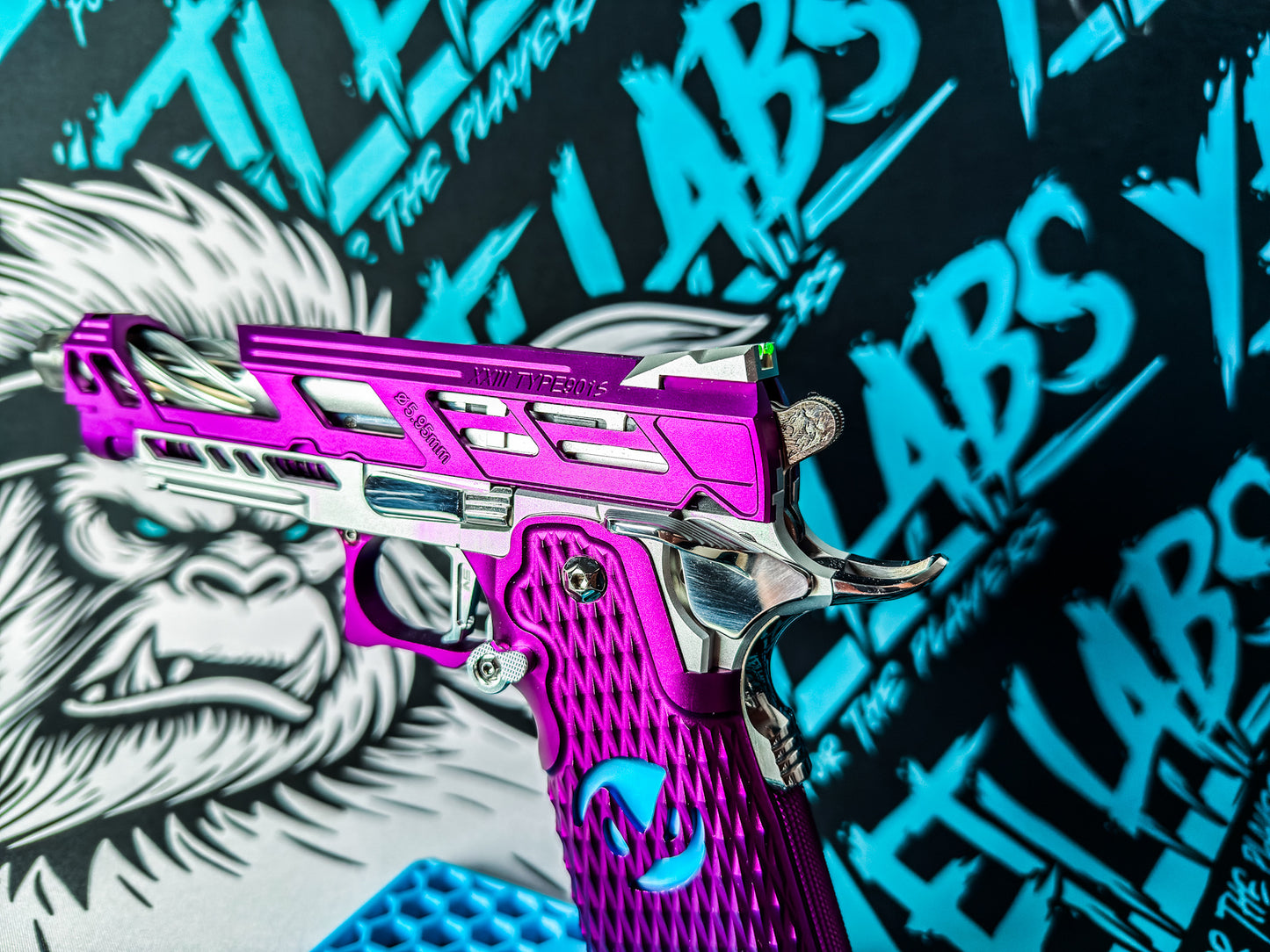 Yeti Labs x Shep Customz - Custom Hi-Capa 4.3 - Dr Black 901s