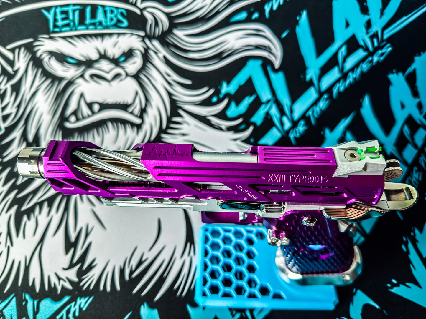 Yeti Labs x Shep Customz - Custom Hi-Capa 4.3 - Dr Black 901s