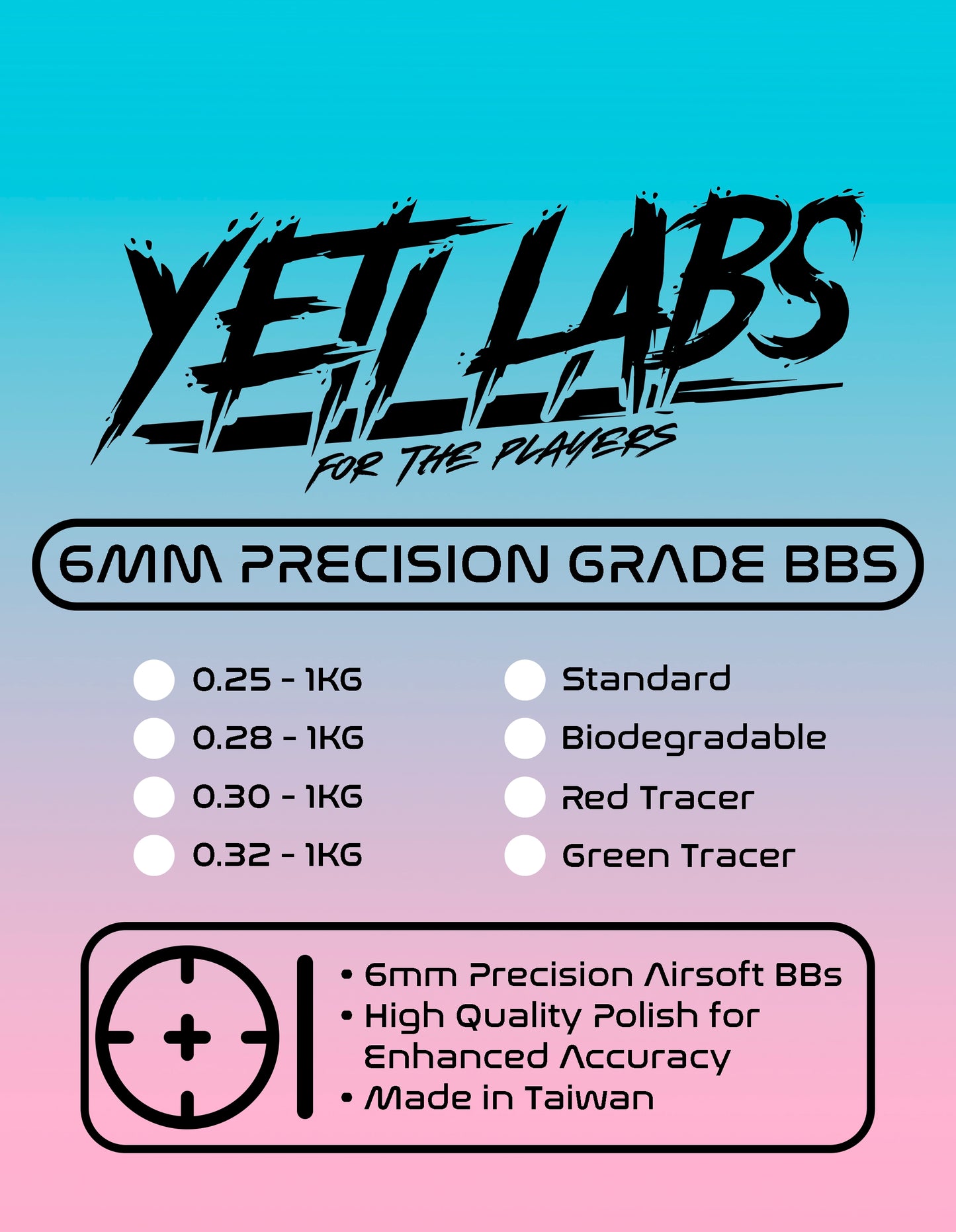 Yeti Labs Precision Tracer - 0.28