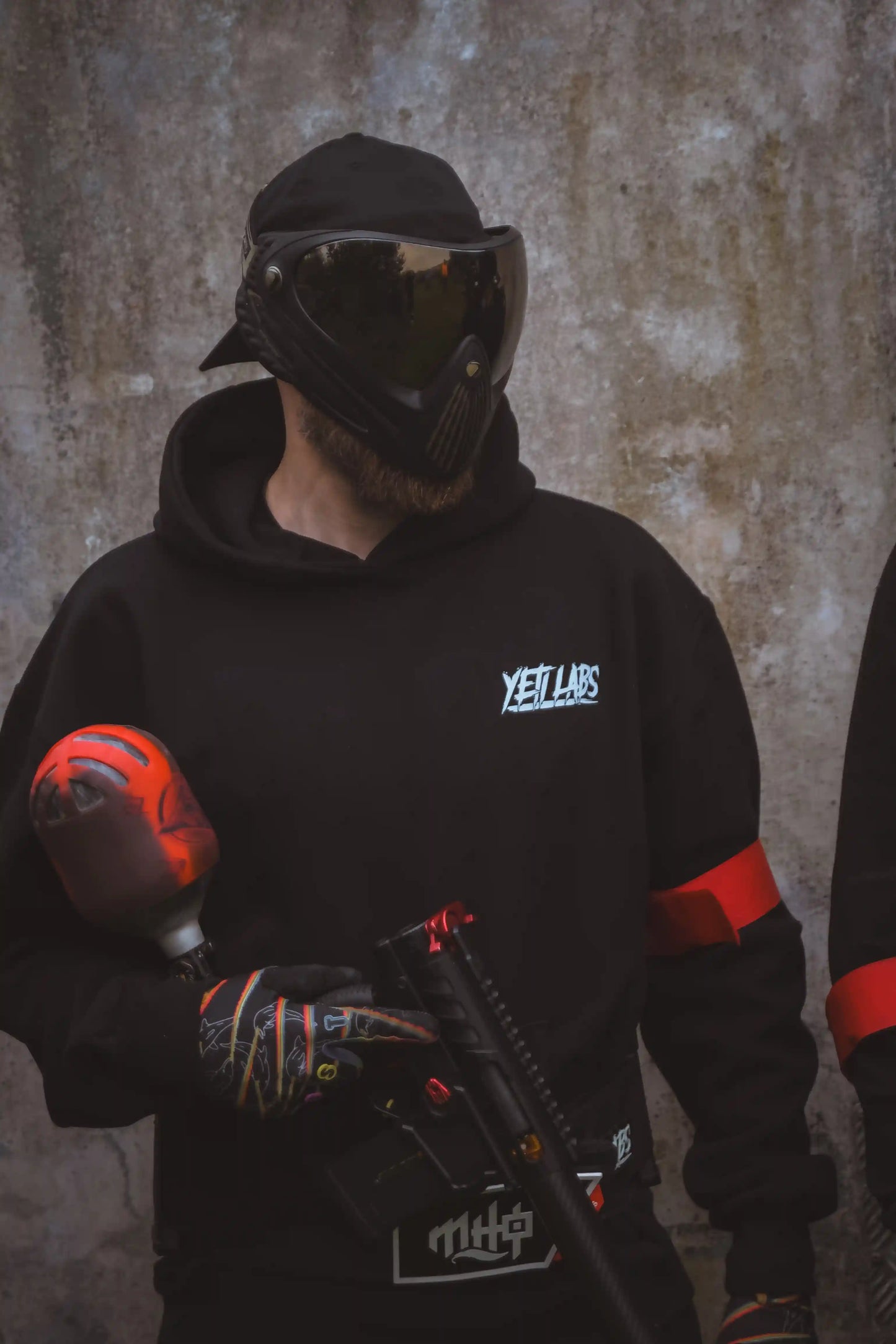 Yeti Labs Frenzy Hoody - Black & Hyper Blue
