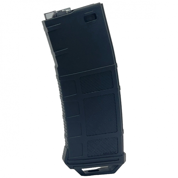 Amarok 250rnds Polymer Mid Cap Magazine (AEG) - Black & Smoke (M4/AR-15)