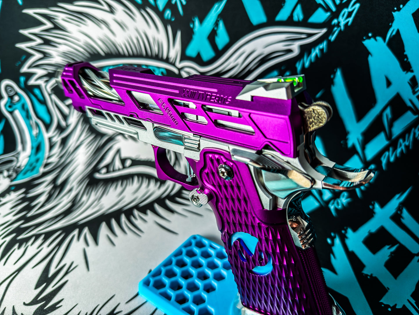 Yeti Labs x Shep Customz - Custom Hi-Capa 4.3 - Dr Black 901s